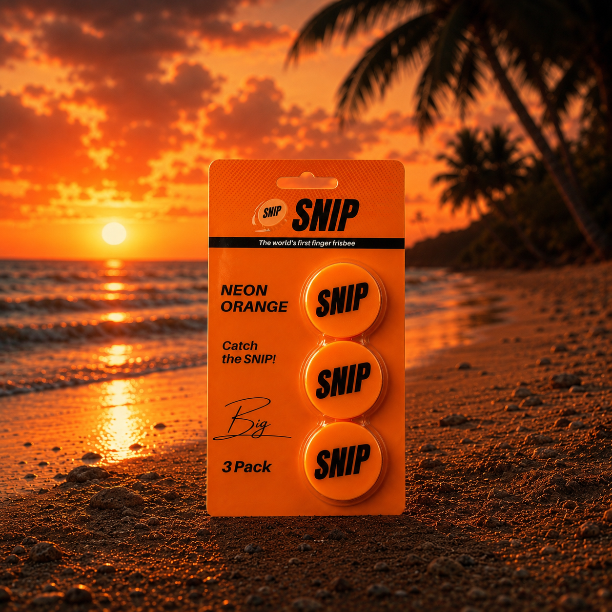 Big SNIP – Neon Orange (3 Pack)