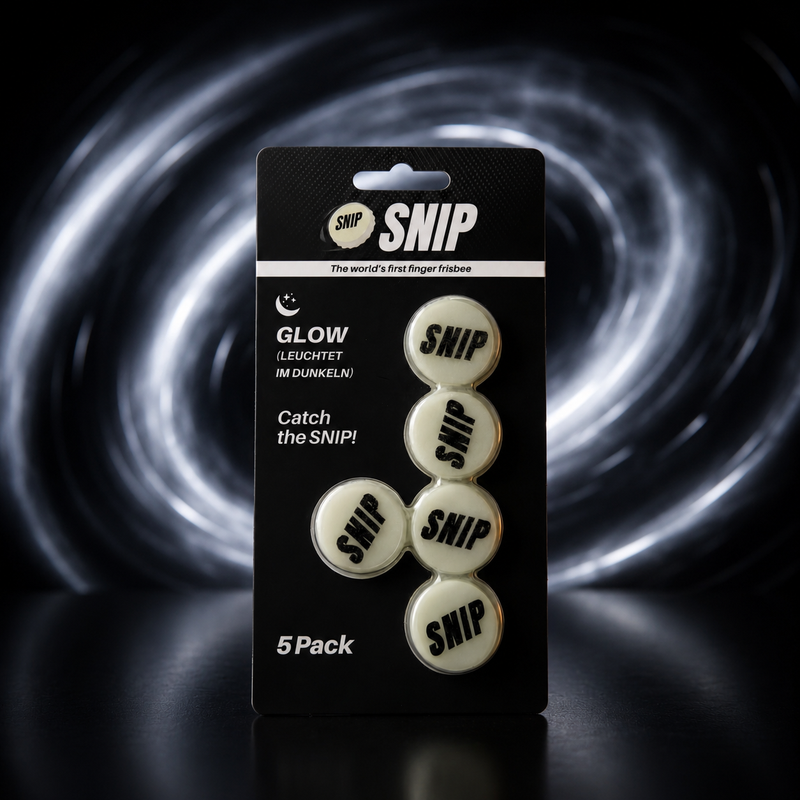 SNIP – Glow (5er-Pack, glows in the dark)